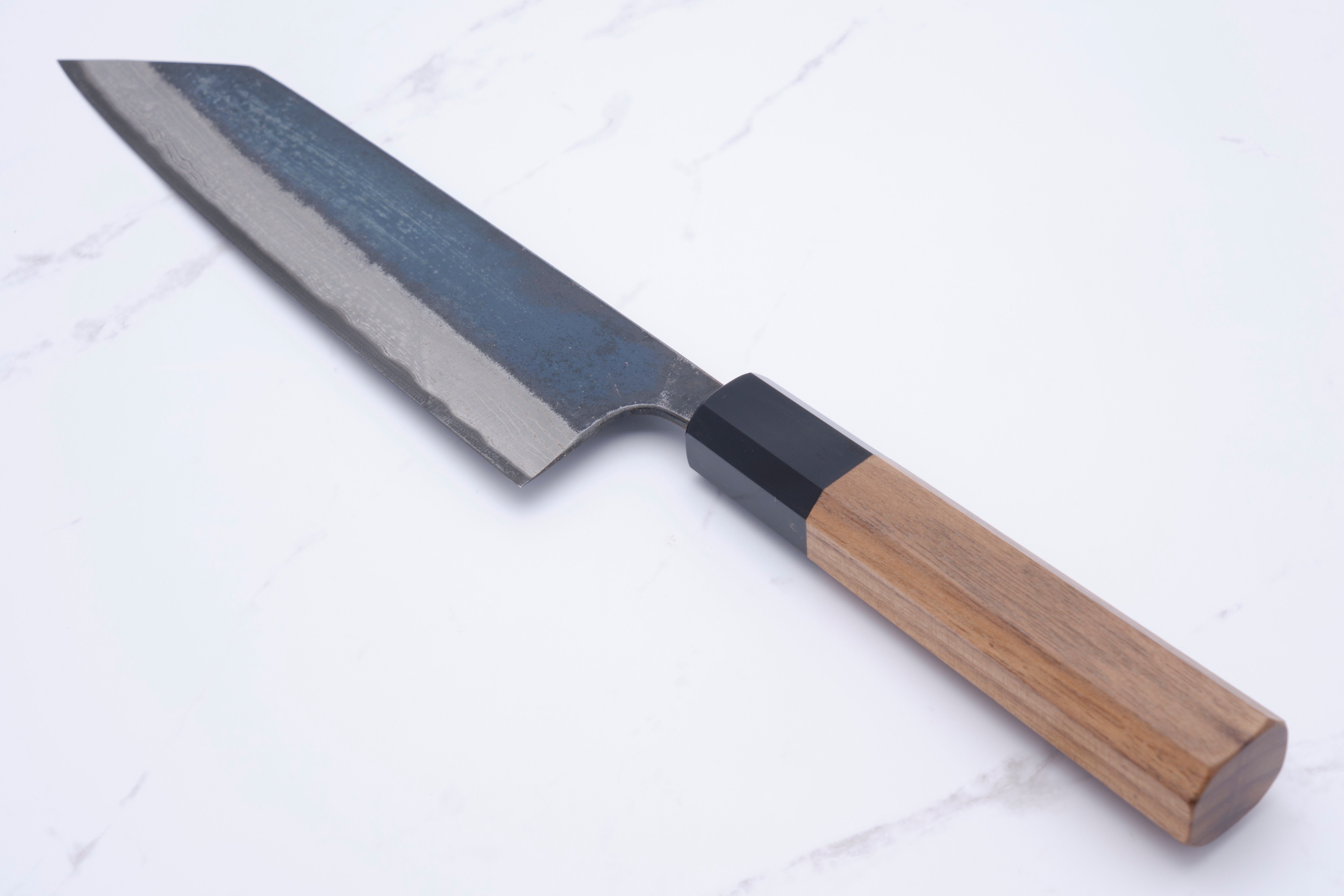 Hatsukokoro Kumokage 180 mm Bunka Blue-2