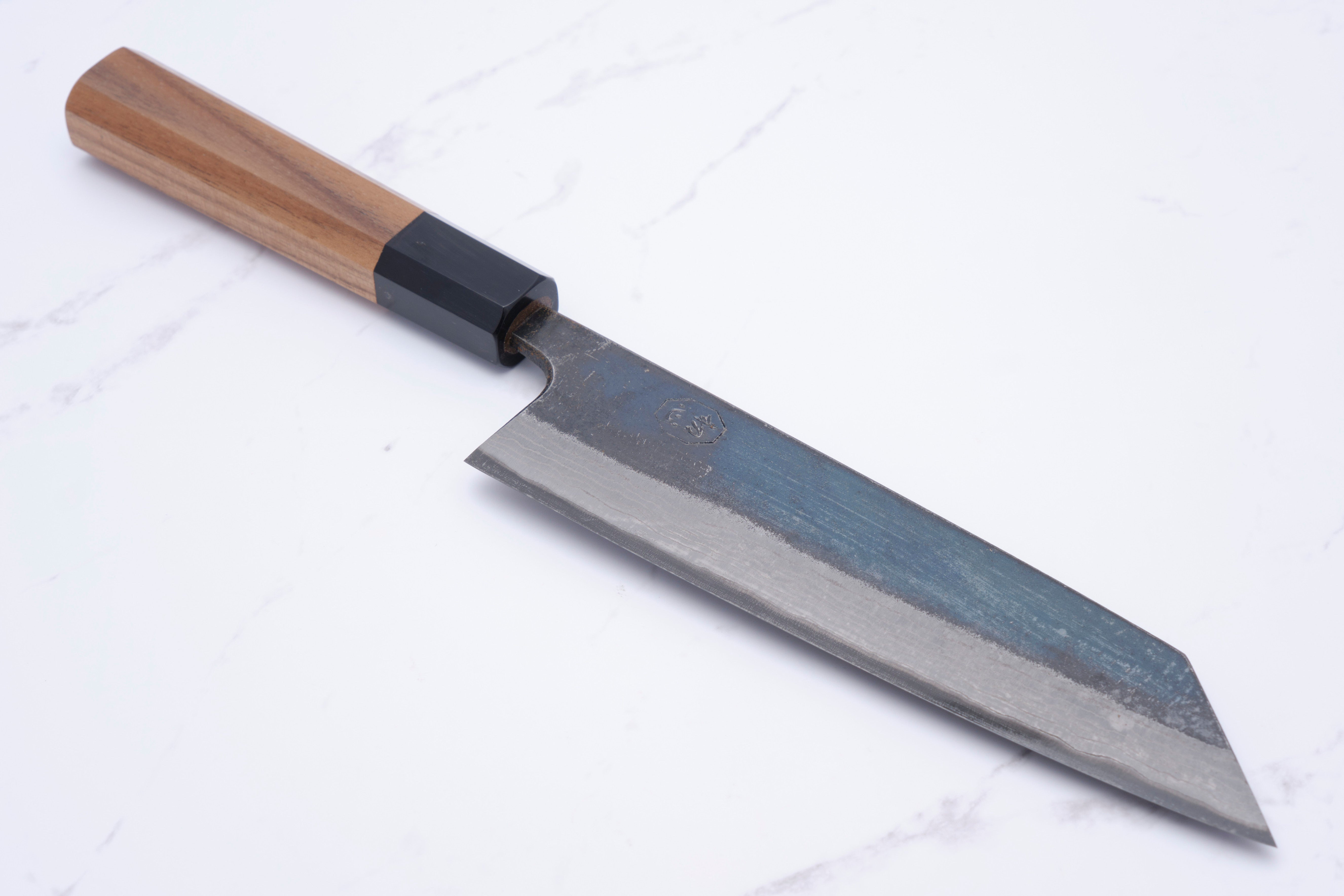 Hatsukokoro Kumokage 180 mm Bunka Blue-2