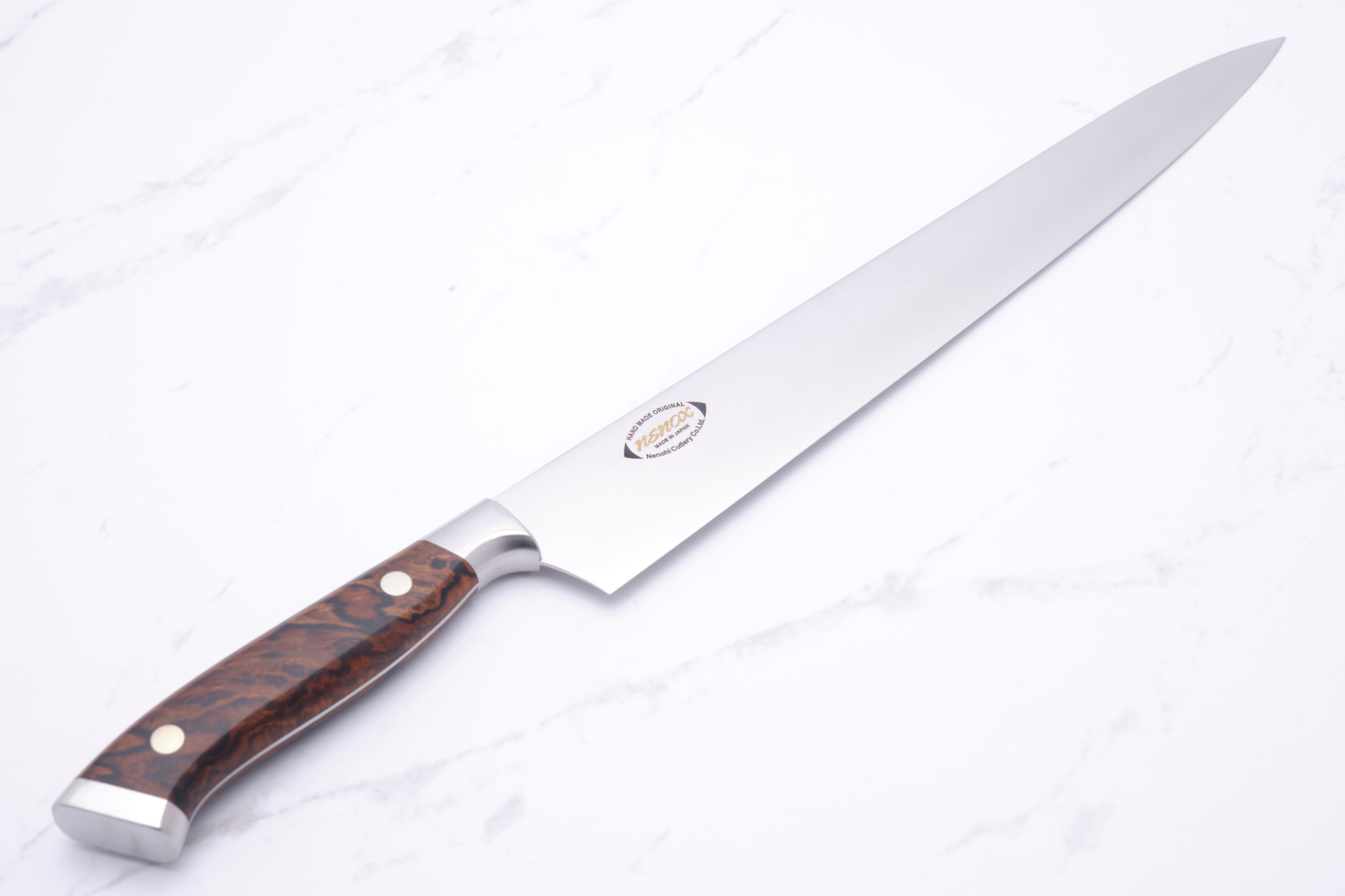 Nenox 285 mm Sujihiki Desert Ironwood