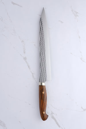 Yu Kurosaki 270 mm Sujihiki Senko SG2 - Ironwood