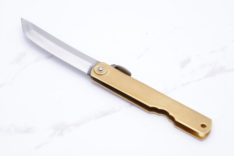 Higonokami 70mm Ken-Gata 'Sword Shape' White #2