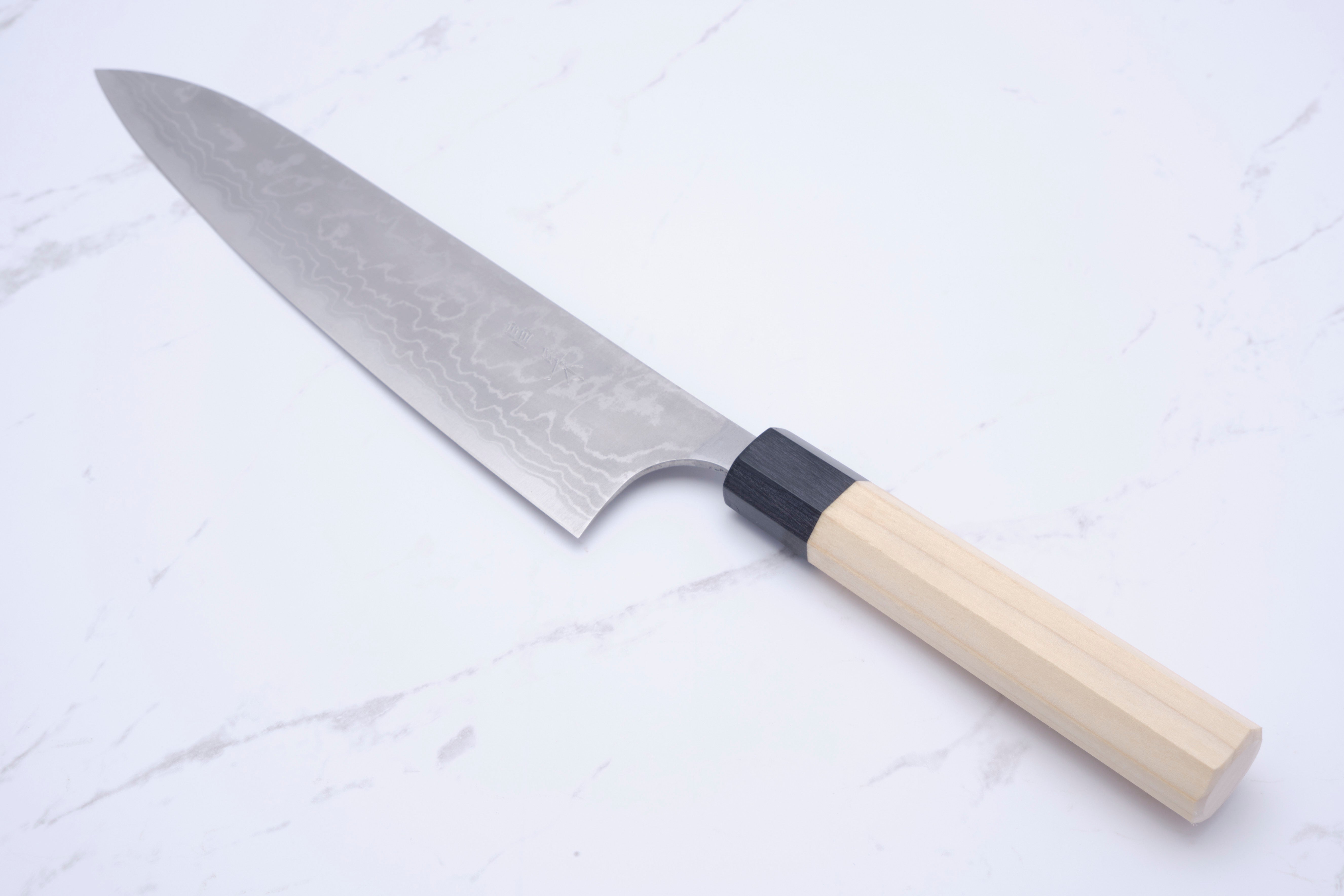 Masakage Shimo 240 mm Kokkekniv White-2