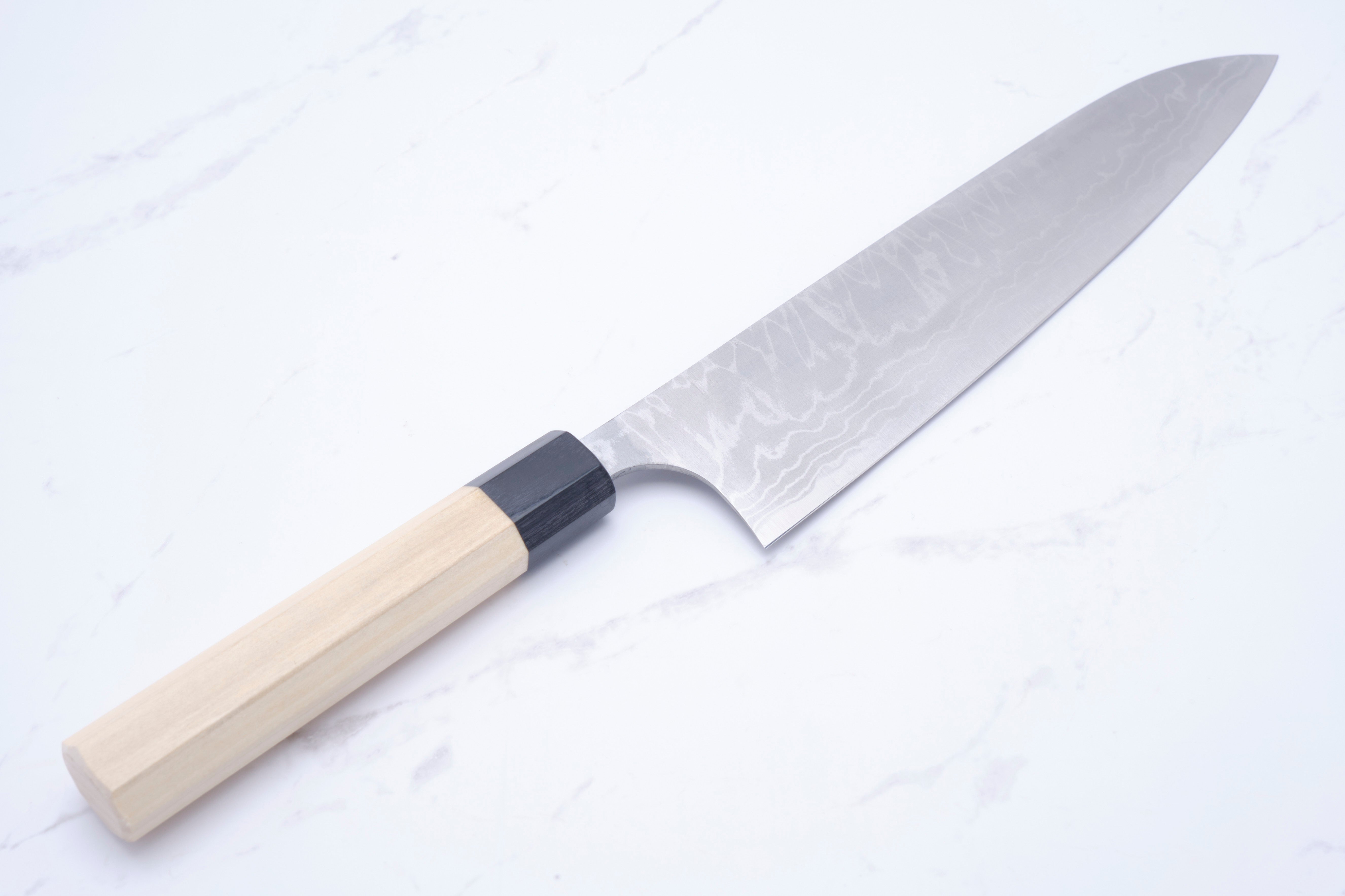 Masakage Shimo 240 mm Kochmesser Weiß-2