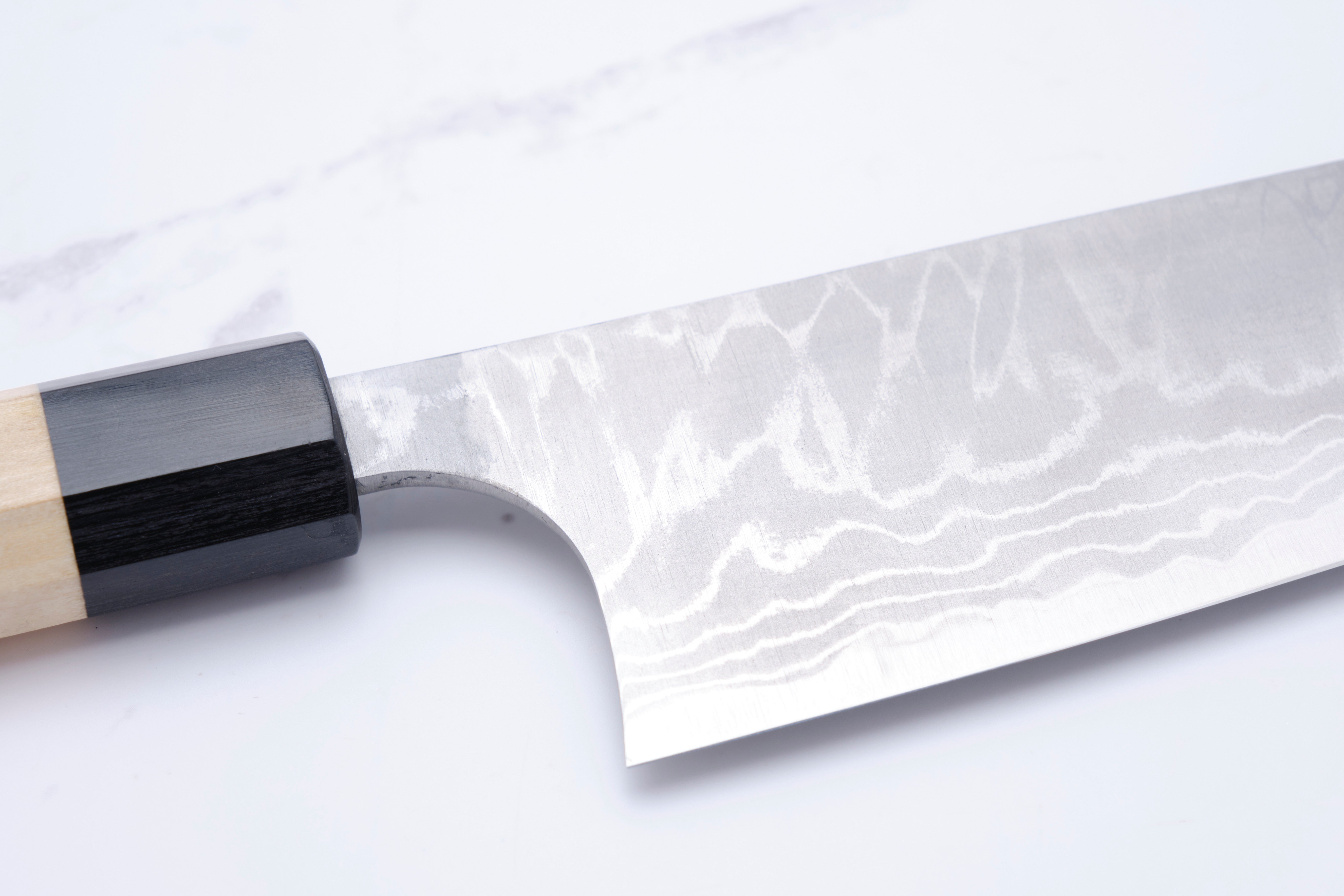 Masakage Shimo 240 mm Kokkekniv White-2