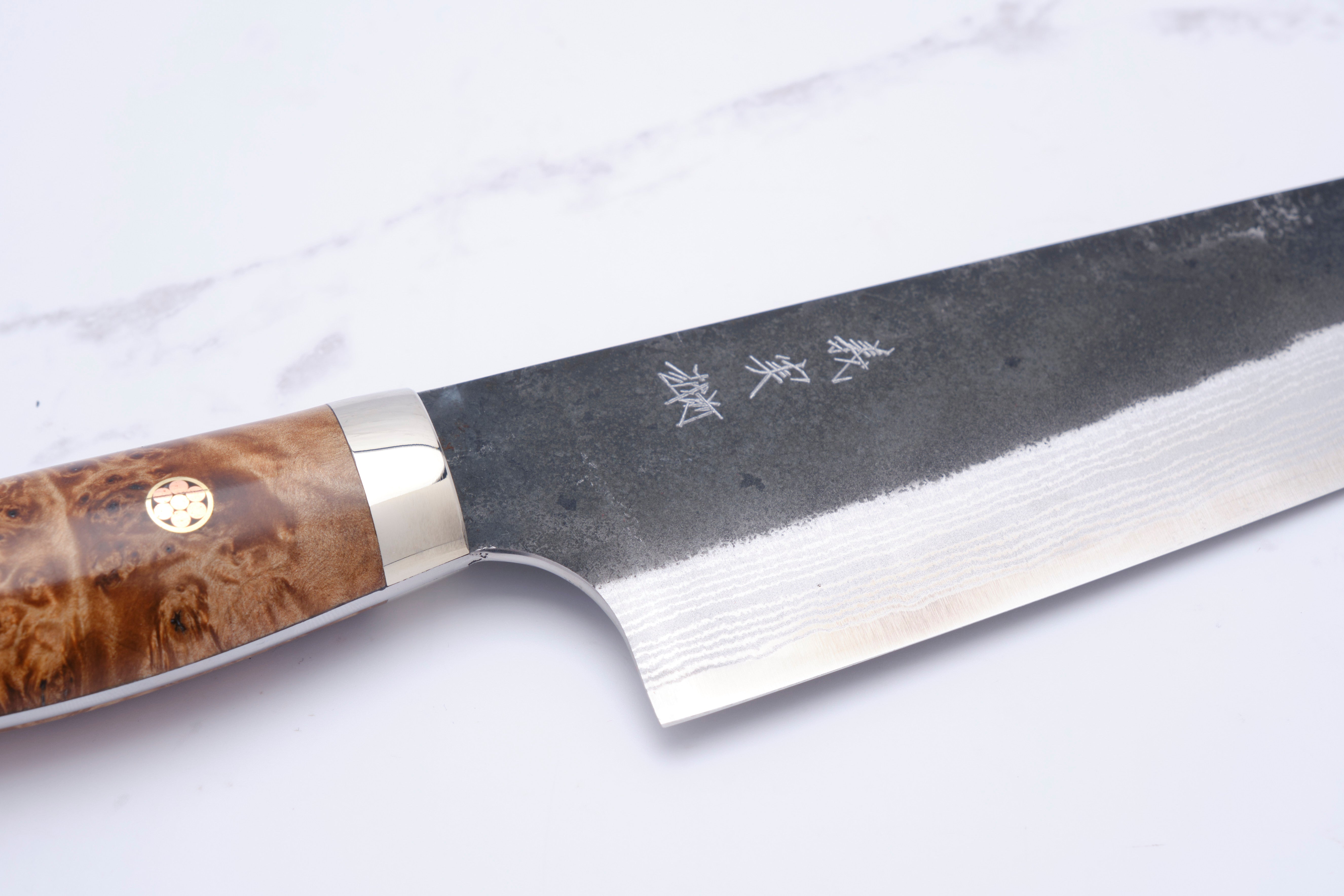 Yoshimi Kato AS 180mm Santoku