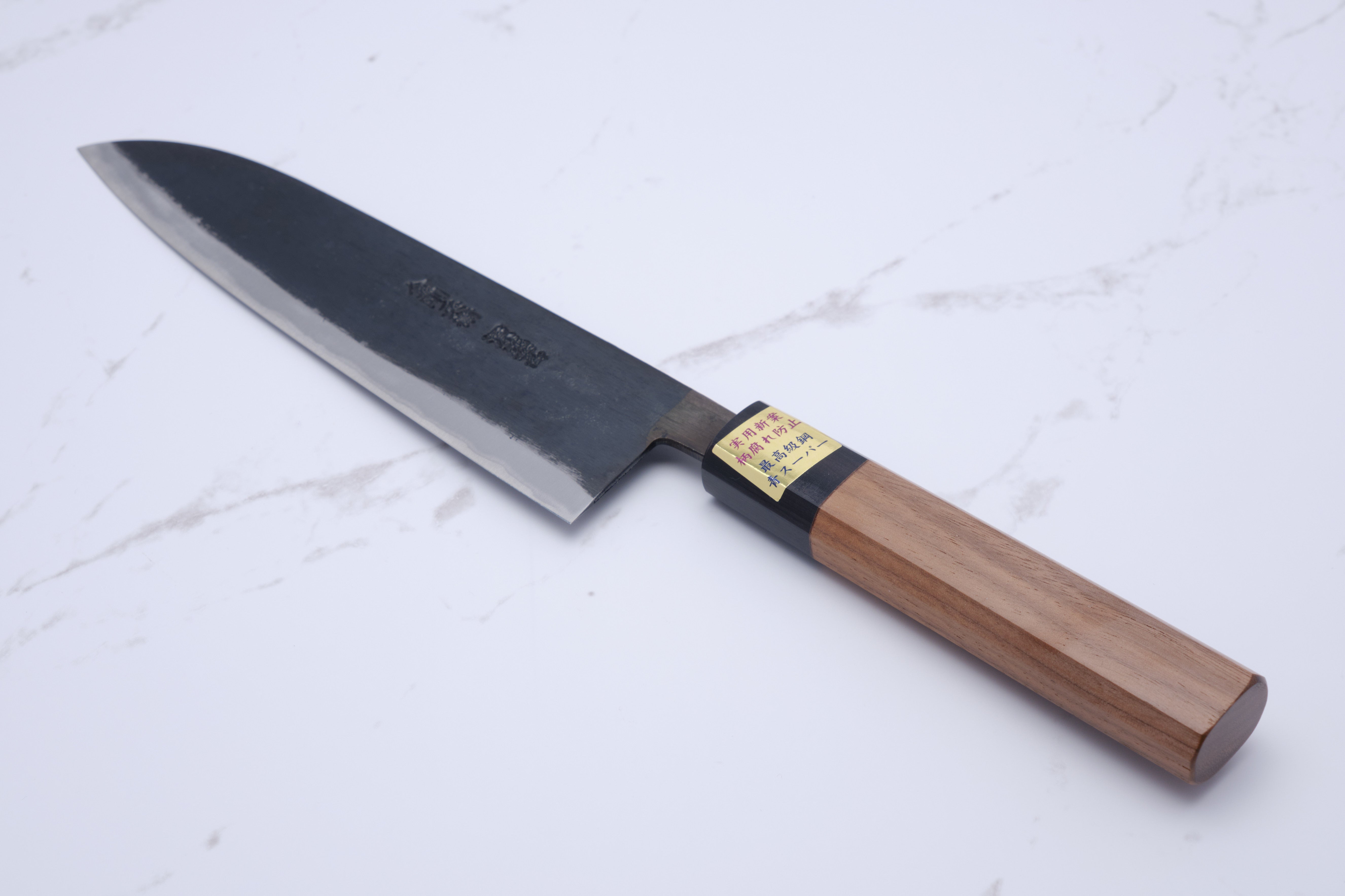 Moritaka 185mm Santoku Aogami-Super