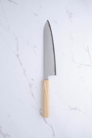 Foodgear Hamono White #1 Khii Chestnut - 210 mm Gyuto