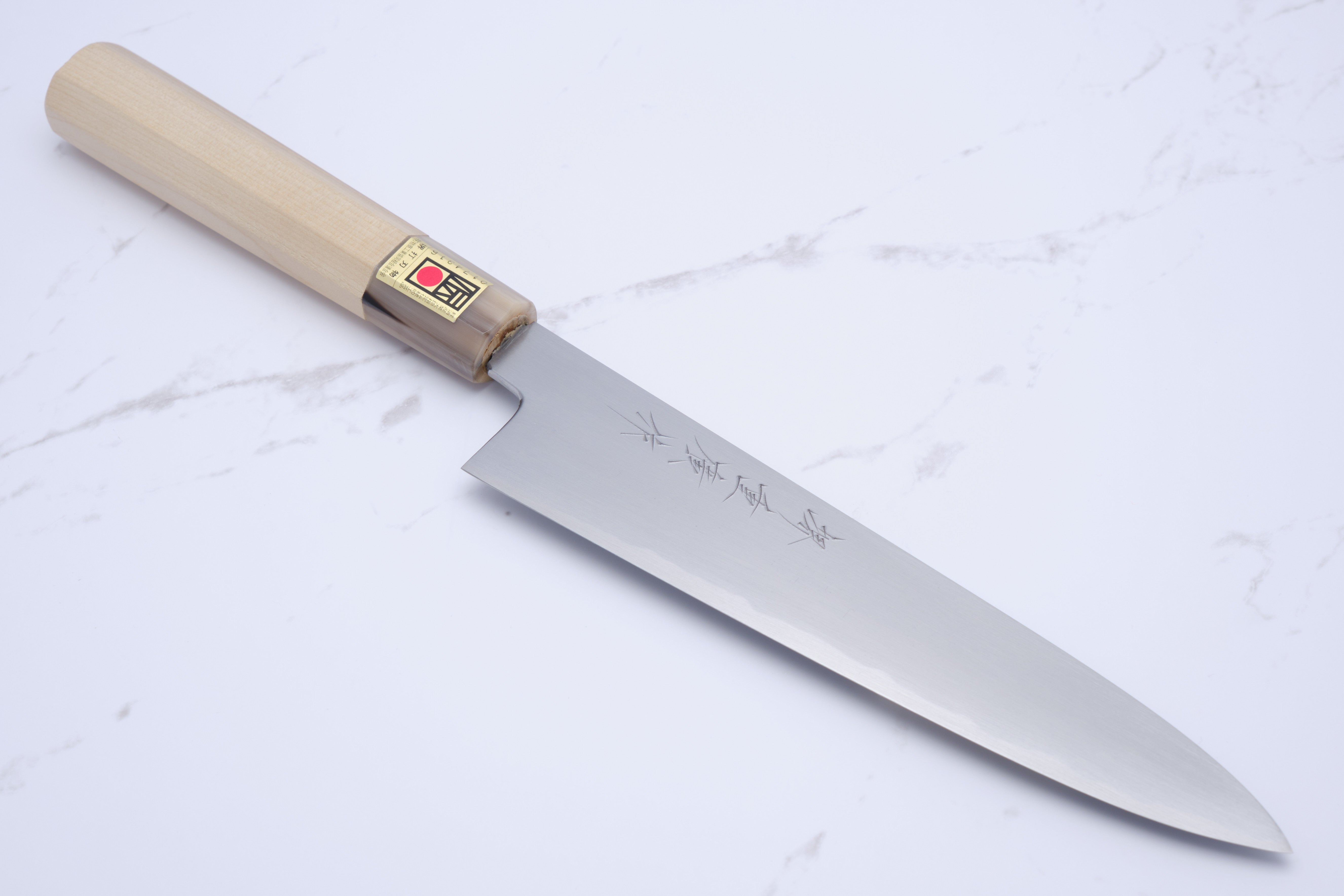 Shigehiro Kasahara 210mm Gyuto White-2