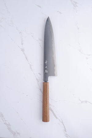 Konosuke WT 225mm Gyuto Shirogami 2 - Walnut