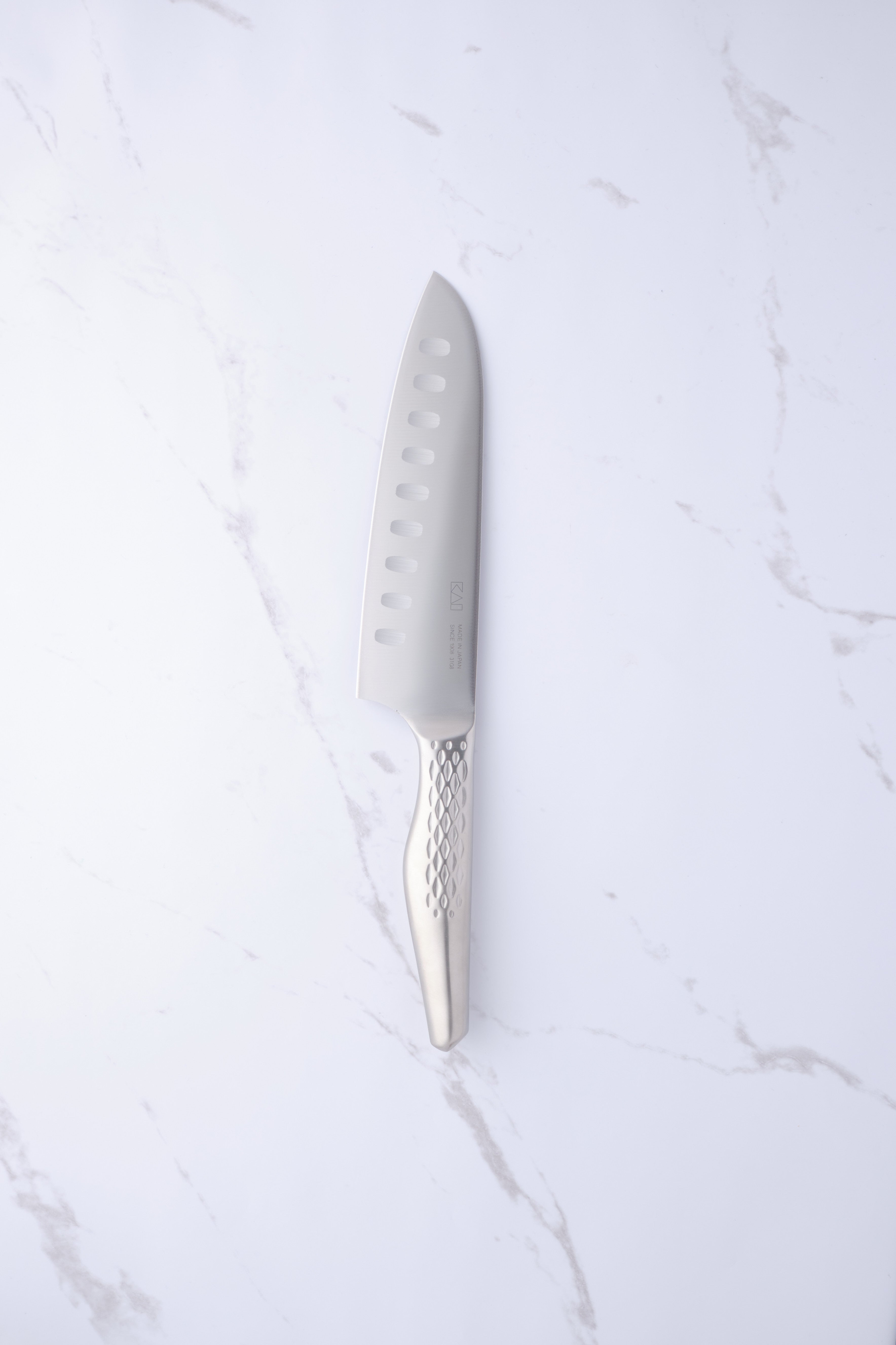 Shoso 165 mm Santoku mit Luftschneider