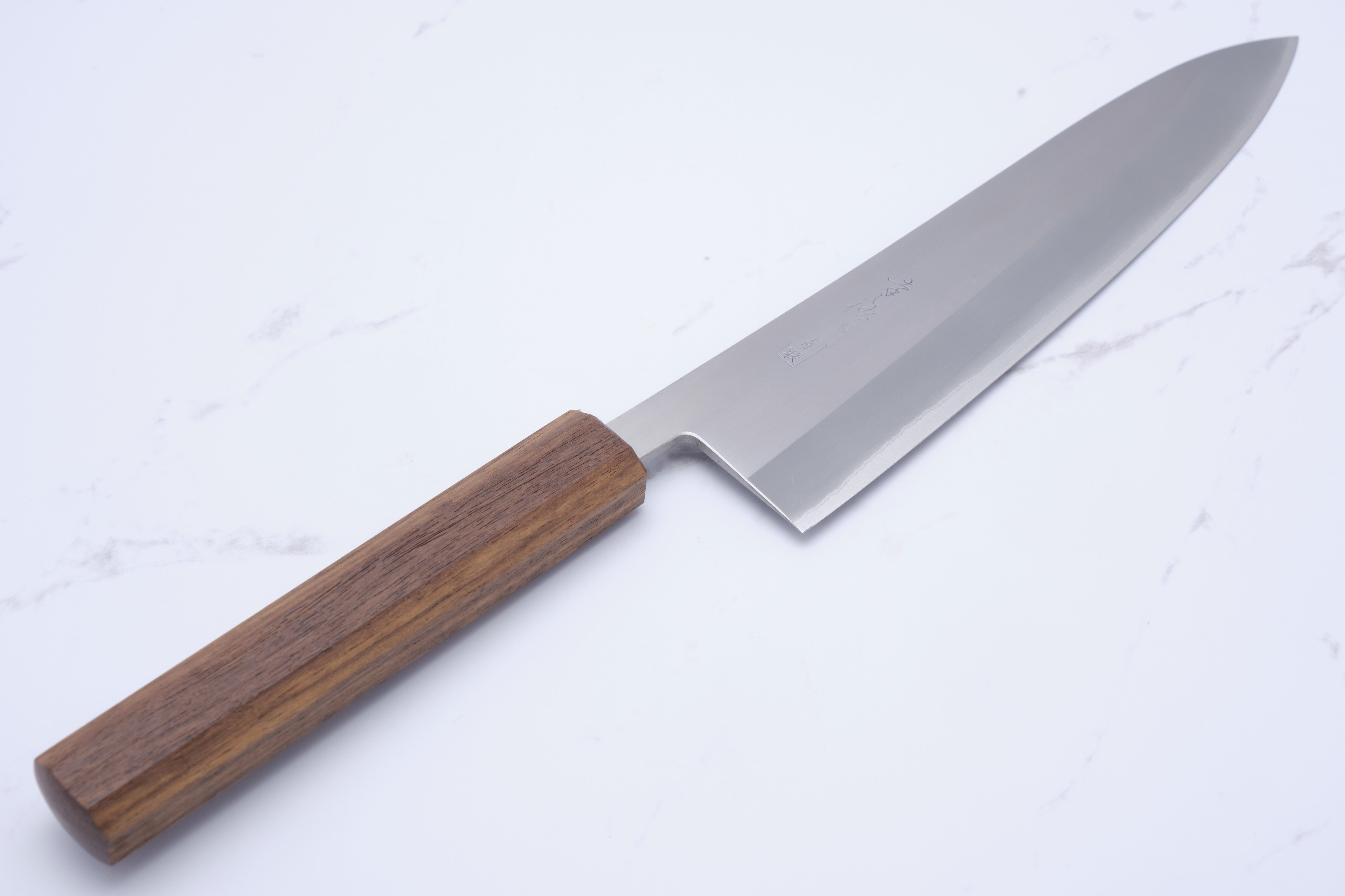 Aoko Migaki 210 mm Kokkekniv Aogami-2 - Laurel