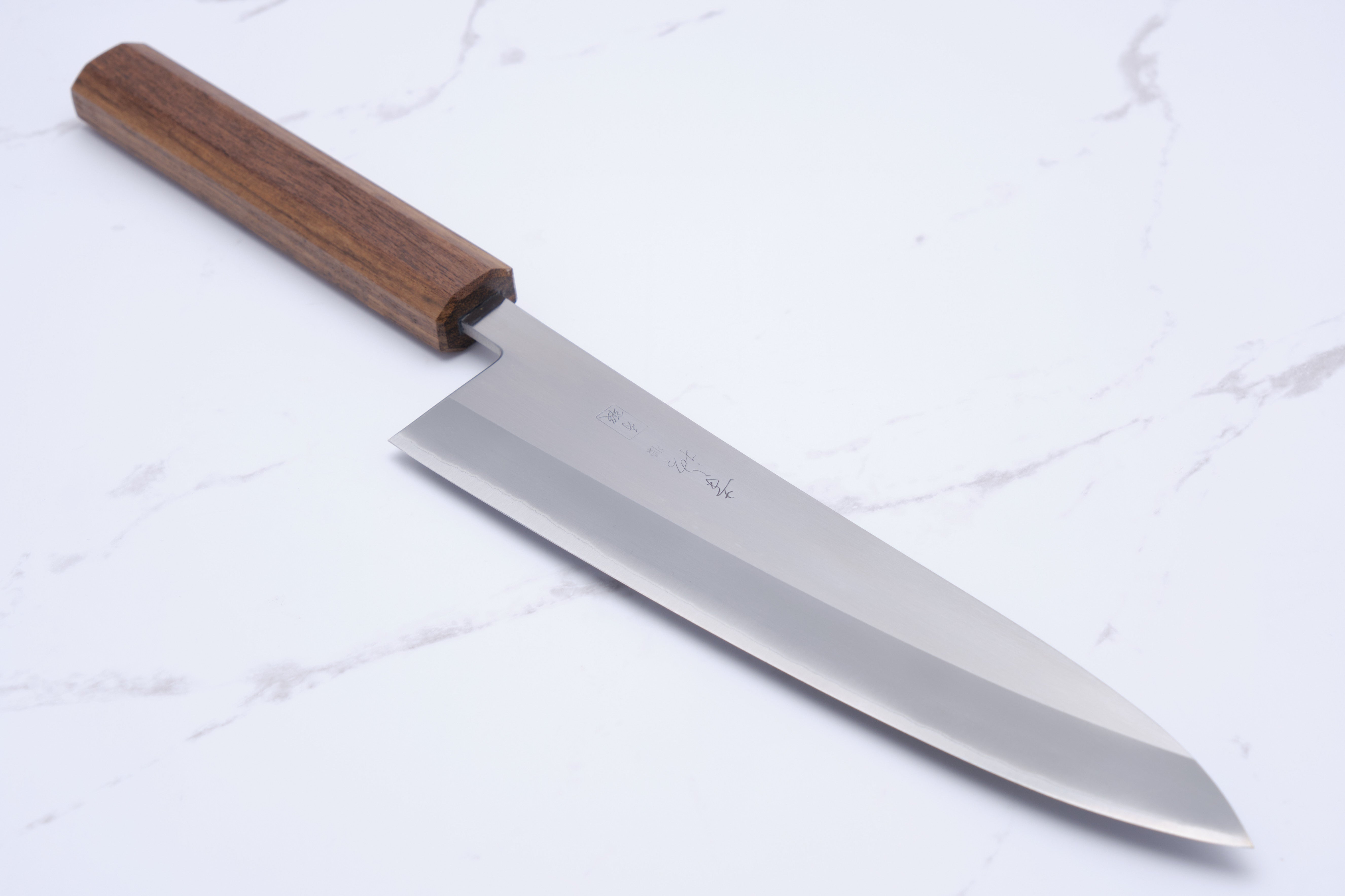 Aoko Migaki 210 mm Kokkekniv Aogami-2 - Laurel