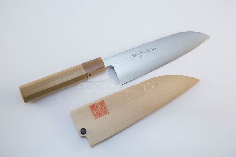 Yamawaki Santoku - Aogami Super 165mm